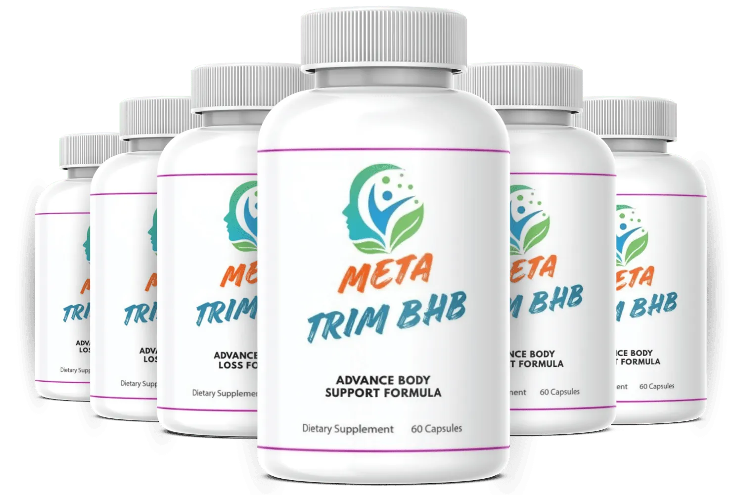 Meta Trim BHB advance body support formula, 6 bottles lineup